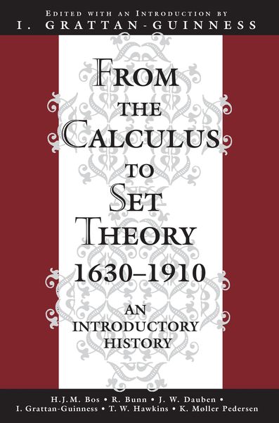 Produktbild: From the Calculus to Set Theory 1630-1910