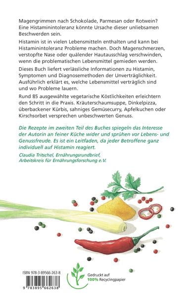 Produktbild: Histaminarm kochen - vegetarisch