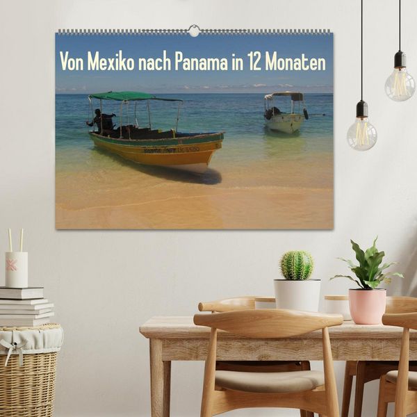 Produktbild: Von Mexiko nach Panama in 12 Monaten (Wandkalender 2026 DIN A2 quer), CALVENDO Monatskalender