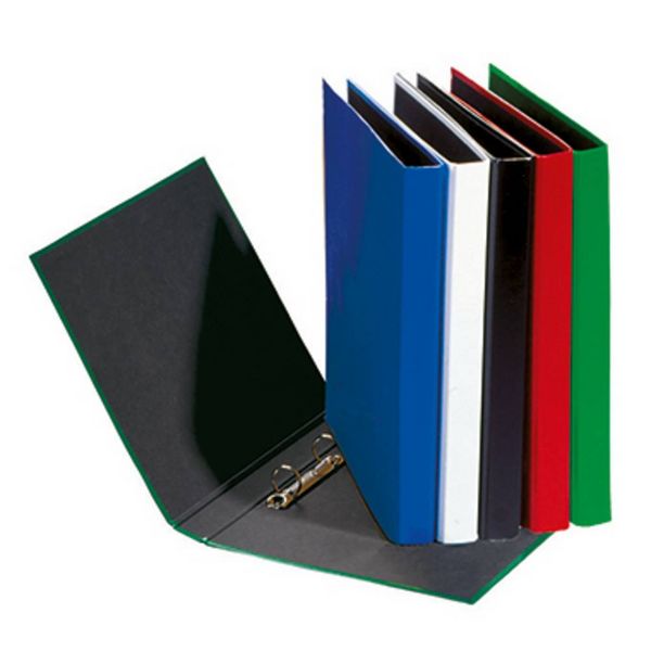 Produktbild: PAGNA Ringbuch Basic Colours DIN A4 Wei&szlig; 2 Ringe 20606-02