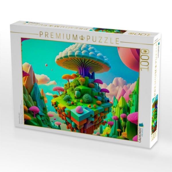 Produktbild: CALVENDO Puzzle Mushroom Mountain | 1000 Teile Lege-Gr&ouml;&szlig;e 64x48cm Foto-Puzzle f&uuml;r gl&uuml;ckliche Stunden