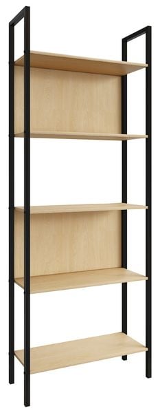 Produktbild: Holz Metall Stand Regal B&uuml;ro B&uuml;cher Flakos 5fach
