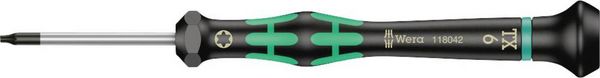 Produktbild: Wera 2067 Elektronik- u. Feinmechanik Torx-Schraubendreher Gr&ouml;&szlig;e (Schraubendreher) T 6 Klingenl&auml;nge: 40 mm 1 St.