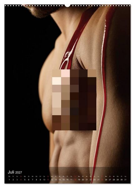 Produktbild: sweet temptation - weibliche und m&auml;nnliche Aktfotografie (Wandkalender 2027 DIN A2 hoch), CALVENDO Monatskalender