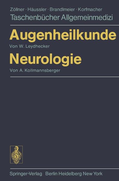 Produktbild: Augenheilkunde Neurologie