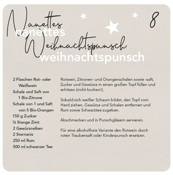 Produktbild: Adventskalender Nanettes Weihnachtsb&auml;ckerei