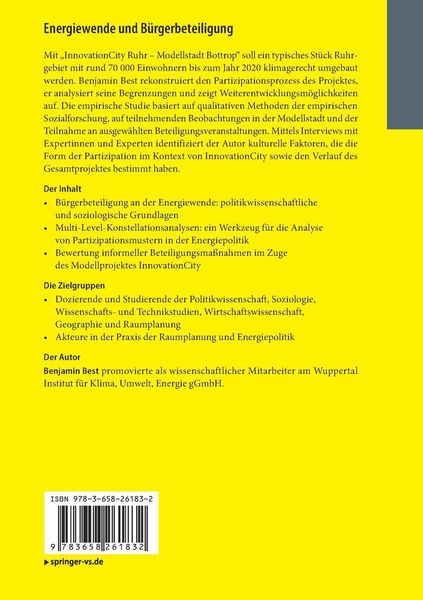 Produktbild: Energiewende und B&uuml;rgerbeteiligung