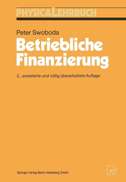 Produktbild: Betriebliche Finanzierung