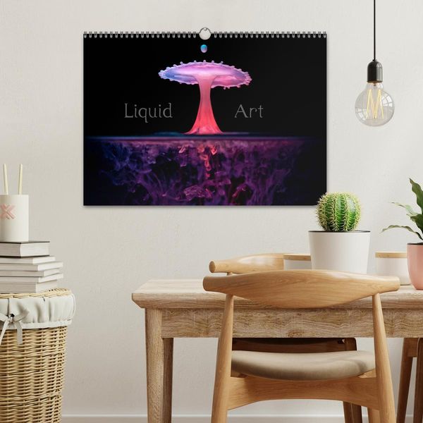 Produktbild: Liquid Art - Magische Momente mit Wassertropfen (Wandkalender 2026 DIN A3 quer), CALVENDO Monatskalender