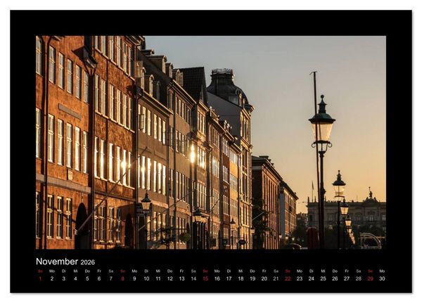 Produktbild: Kopenhagen (Tischkalender 2026 DIN A5 quer), CALVENDO Monatskalender
