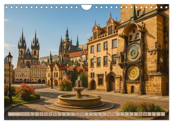 Produktbild: Hauptstadt Patchwork (Wandkalender 2026 DIN A4 quer), CALVENDO Monatskalender