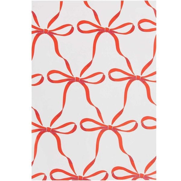 Produktbild: Geschenkpapier Schleifen, Classic Rot, MIX