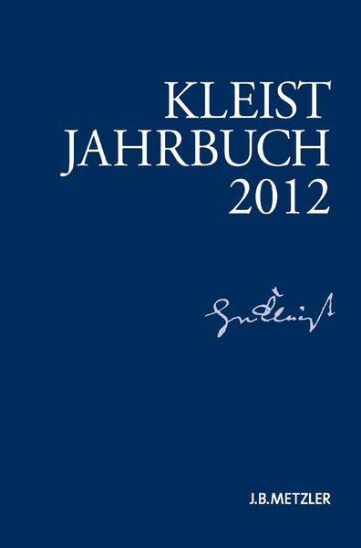 Produktbild: Kleist-Jahrbuch 2012