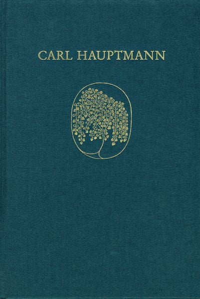 Produktbild: Carl Hauptmann: S&auml;mtliche Werke / XVII: Briefe III