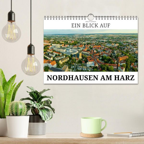 Produktbild: Ein Blick auf Nordhausen am Harz (Wandkalender 2026 DIN A4 quer), CALVENDO Monatskalender