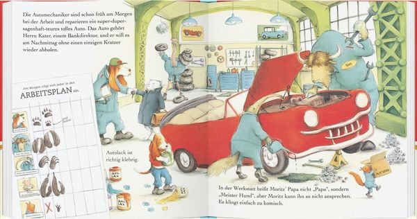 Produktbild: Moritz in der Autowerkstatt