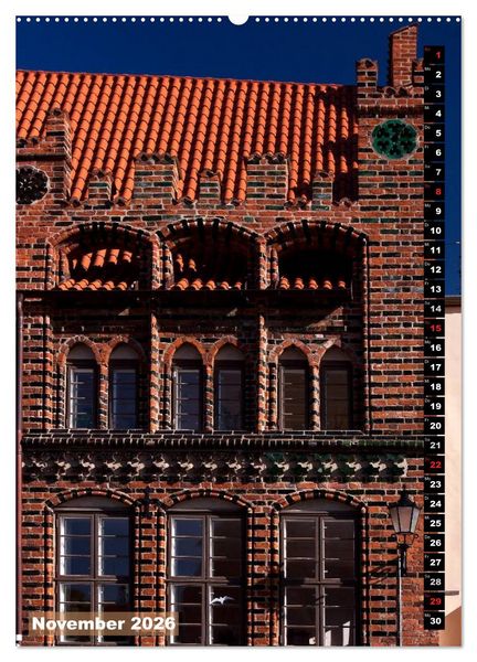 Produktbild: Zauberhaftes Wismar (hochwertiger Premium Wandkalender 2026 DIN A2 hoch), Kunstdruck in Hochglanz