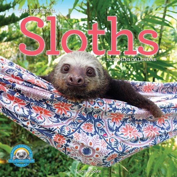 Produktbild: Original Sloths Mini Wall Calendar 2027