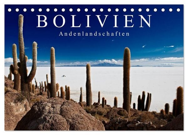 Produktbild: Bolivien Andenlandschaften "CH-Version" (Tischkalender 2026 DIN A5 quer), CALVENDO Monatskalender