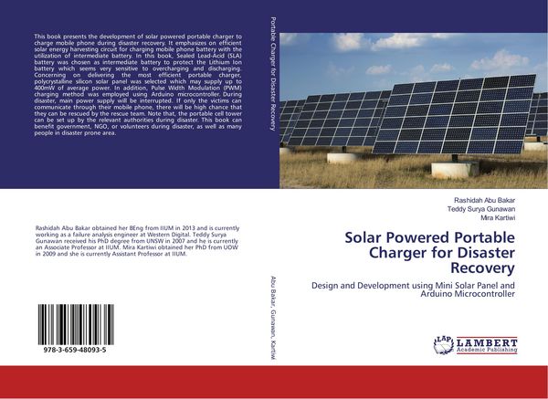 Produktbild: Solar Powered Portable Charger for Disaster Recovery