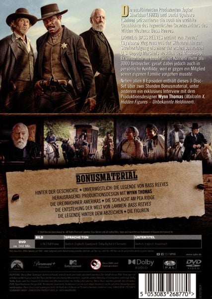 Produktbild: Lawmen: Bass Reeves - Staffel 1 [3 DVDs]