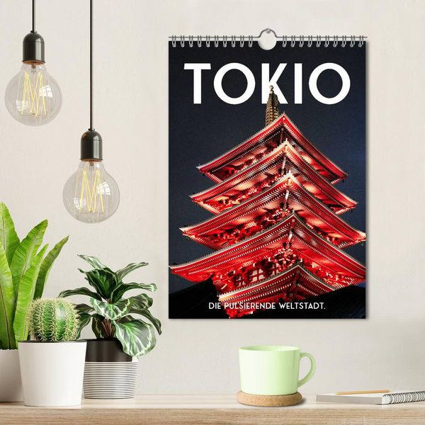 Produktbild: Tokio - Die pulsierende Weltstadt. (Wandkalender 2026 DIN A4 hoch), CALVENDO Monatskalender