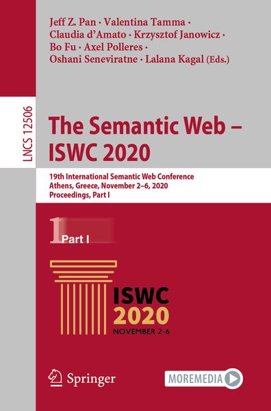 Produktbild: The Semantic Web &ndash; ISWC 2020