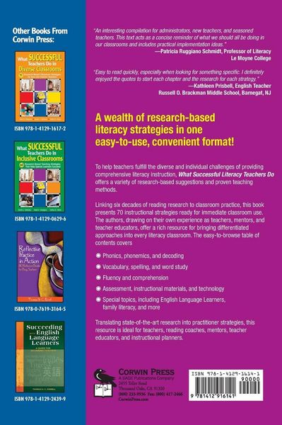 Produktbild: What Successful Literacy Teachers Do
