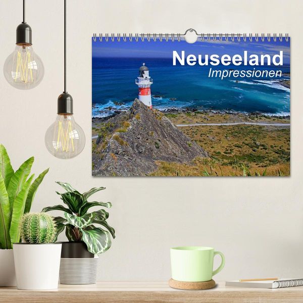 Produktbild: Neuseeland &bull; Impressionen (Wandkalender 2026 DIN A4 quer), CALVENDO Monatskalender