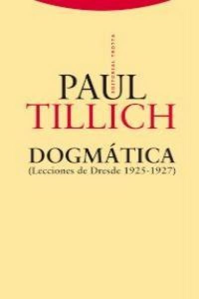 Produktbild: Dogm&aacute;tica, 1925-1927 : lecciones de Dresde