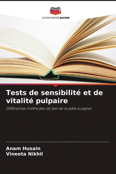 Produktbild: Tests de sensibilit&eacute; et de vitalit&eacute; pulpaire