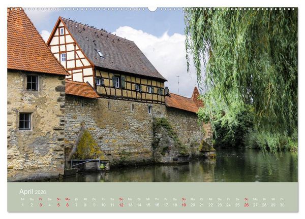 Produktbild: Mittelfranken - Das fr&auml;nkische Seenland (hochwertiger Premium Wandkalender 2026 DIN A2 quer), Kunstdruck in Hochglanz