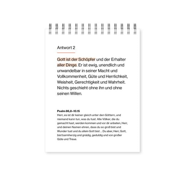 Produktbild: New City Katechismus (Tischkalender)
