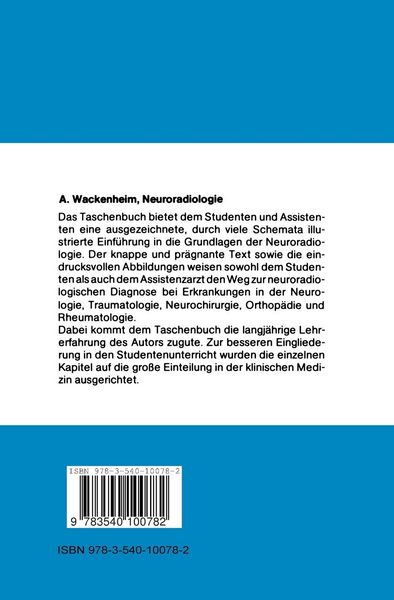 Produktbild: Neuroradiologie