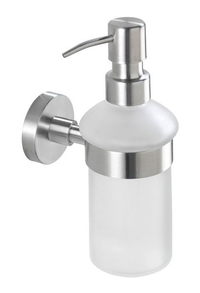 Produktbild: Seifenspender Mod. Bosio Edelstahl matt, Fassungsverm&ouml;gen ca. 200 ml