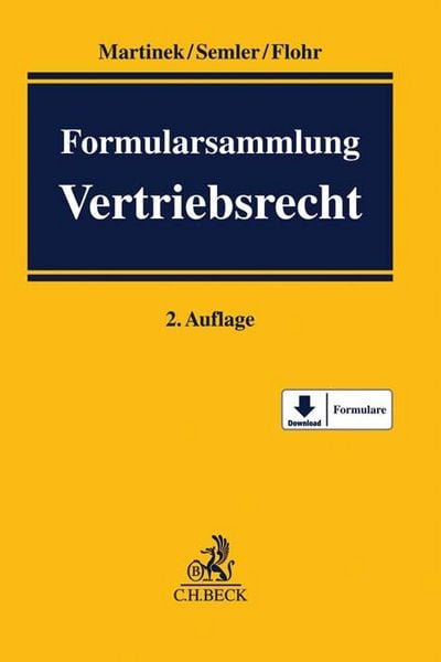 Produktbild: Formularsammlung Vertriebsrecht