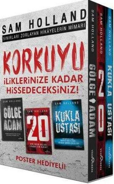 Produktbild: Sam Holland Polisiye Gerilim Seti - 3 Kitap Takim