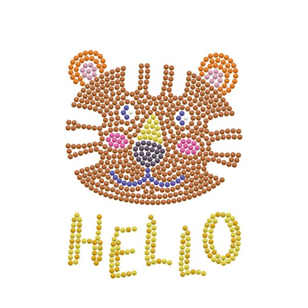 Diamond Dotz - Diamond Painting Hallo Tiger