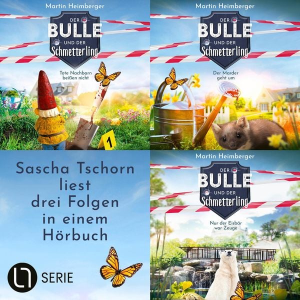 Produktbild: Der Bulle und der Schmetterling - Folge 1-3, Sammelband 1
