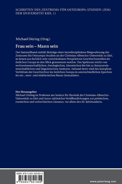 Produktbild: Frau sein - Mann sein