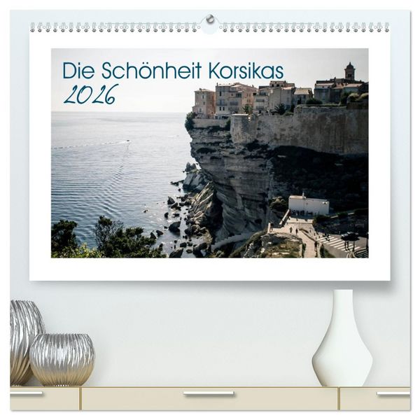 Produktbild: Die Sch&ouml;nheit Korsikas (hochwertiger Premium Wandkalender 2026 DIN A2 quer), Kunstdruck in Hochglanz