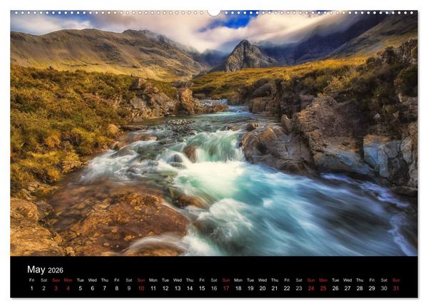 Produktbild: THE HIGHLANDS (High Quality Premium Wall Calendar 2026 DIN A2 landscape),CALVENDO 12 Month Wall Calendar