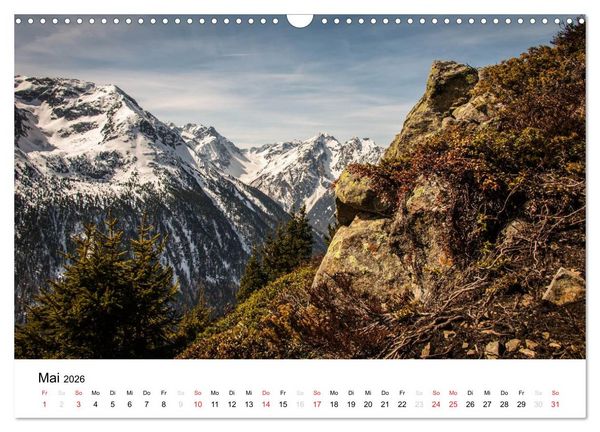 Produktbild: Bergpixel "kreuz und quer durch die Alpen" (Wandkalender 2026 DIN A3 quer), CALVENDO Monatskalender