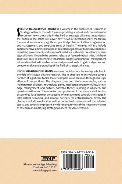 Produktbild: Strategic Alliances for Value Creation