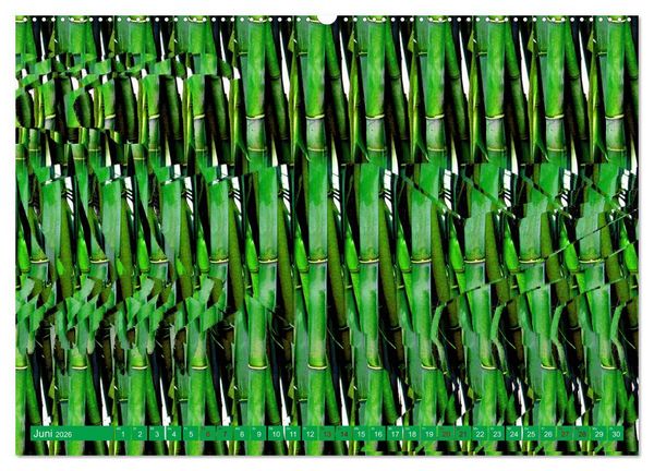 Produktbild: Magische Bilder - fantastische Stereogramme (Wandkalender 2026 DIN A2 quer), CALVENDO Monatskalender