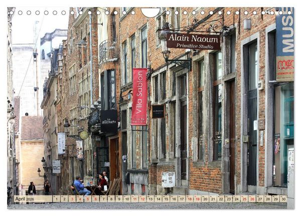 Produktbild: Br&uuml;ssel - Spannende Metropole (Wandkalender 2026 DIN A4 quer), CALVENDO Monatskalender
