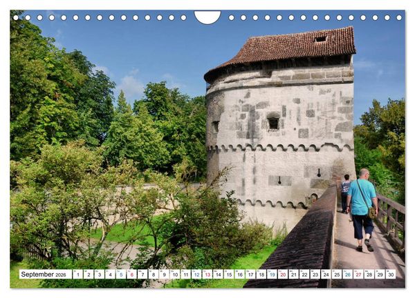 Produktbild: N&ouml;rdlingen - Eine runde Sache (Wandkalender 2026 DIN A4 quer), CALVENDO Monatskalender