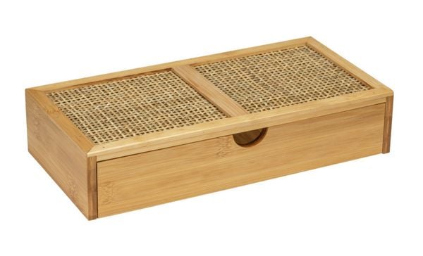 Produktbild: Badbox Mod. Allegre mit Schublade, aus Bambus und Rattan