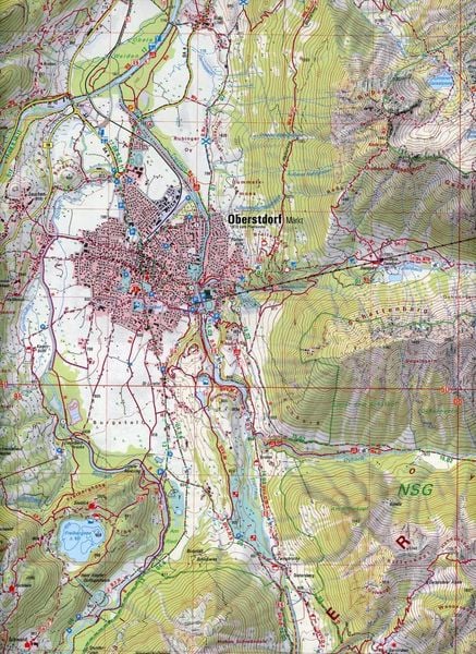 Produktbild: Oberstdorf 1:25 000