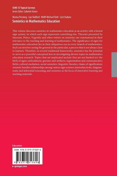 Produktbild: Semiotics in Mathematics Education